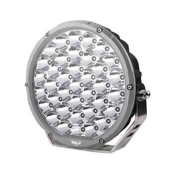 Hulk Round LED Off-Road Vehicle Driving Light 9inch Silver Bezel