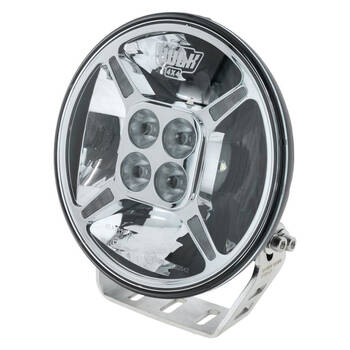 Hulk Pro Round LED Driving Light w/ Front Position Lamp 7inch Chrome Fascia
