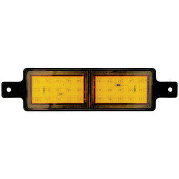 Hulk LED Front Direction Indicator Bull Bar Lamp 226x57mm Amber