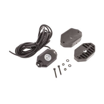 Hulk LED 120 Degree Flood Beam Rock Outdoor Light Kit 9-18V White