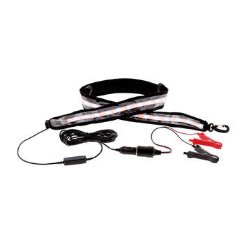 Hulk Flexible Dual LED Camping Strip Lamp Orange/White Illumination