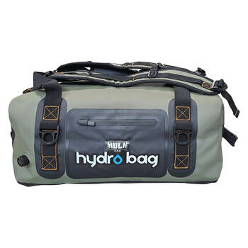 Hulk Hydro Bag Waterproof Duffel with Shoulder Straps 40L Green