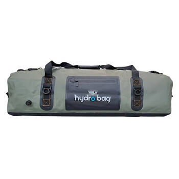 Hulk Hydro Bag Waterproof Duffel with Shoulder Straps 90L Green