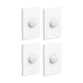 4PK Philips Hue Smart Wall Mount Button W/Adaptive Lighting Wireless
