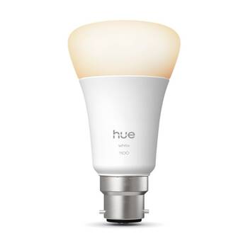 Philips Hue 9.5W A60 V2 Smart LED Warm White Lightbulb B22