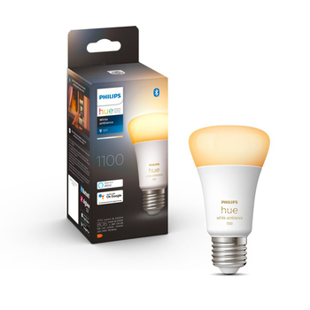 Philips Hue White Ambiance Light Bulb/Globe 11W A60 E27