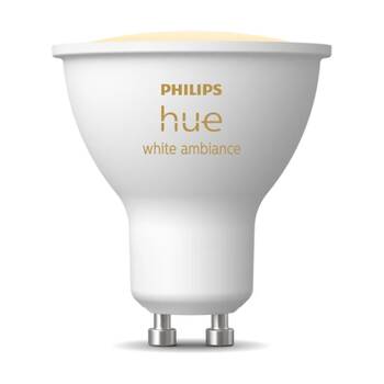 Philips Hue GU10 V3 Smart White Ambience Adjustable Lightbulb 5.7W
