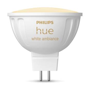 Philips Hue Warm to Cool White Ambience MR16 Smart Lightbulb 5.1W
