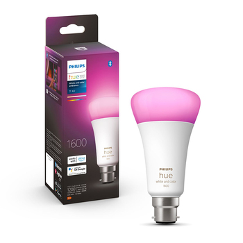 Philips Hue White/Colour Ambiance Light Bulb/Globe 15W A67 B22