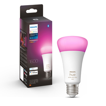 Philips Hue White/Colour Ambiance Light Bulb/Globe 15W A67 E27