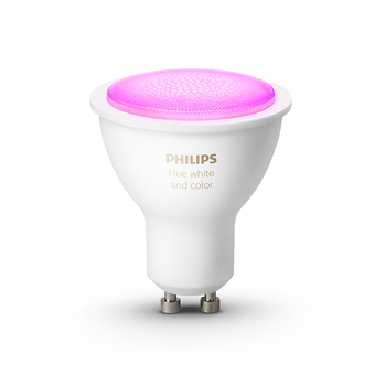 Philips Hue White/Colour Ambiance Light Bulb/Globe 5.7W GU10