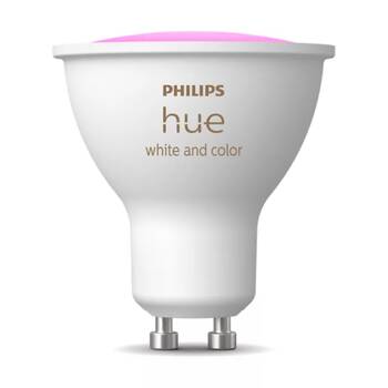 Philips Hue White/Colour Ambience GU10 V3 Smart Lightbulb 5.7W