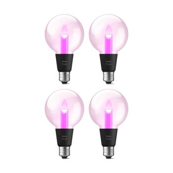 4PK Philips Hue White/Colour Ambience Lightguide G95 Smart LED Lightbulb E27