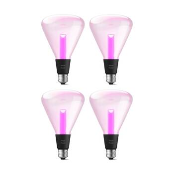 4PK Philips Hue White/Colour Ambience Lightguide Triangle Smart Lightbulb E27