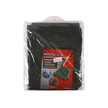 Pro Max 350x285cm Tarpaulin w/ PVC Bag - Dark Green