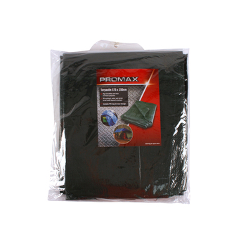 Pro Max 575x350cm Tarpaulin w/ PVC Bag - Dark Green