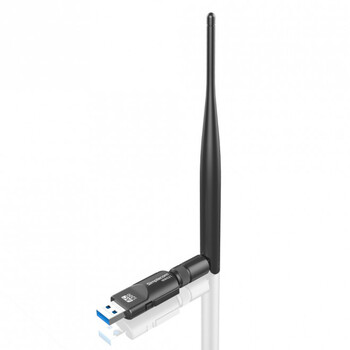 Simplecom NW621 AC1200 WiFi Dual Band USB Male Adapter w/ 5dBi Antenna