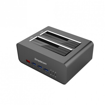 Simplecom SD352 USB 3.0 to Dual SATA Aluminium Docking Station