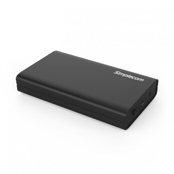 Simplecom SE301 Docking Enclosure For Hard Drive 3.5" SATA to USB 3.0 Black