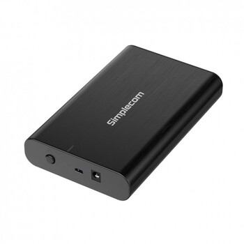 Simplecom SE331 Aluminium Enclosure For 3.5'' SATA to USB-C Hard Drive