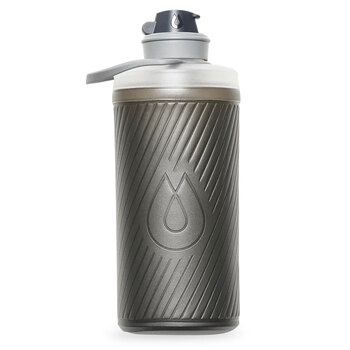 HydraPak Reusable 1L Flux Water Bottle - Mammoth Grey
