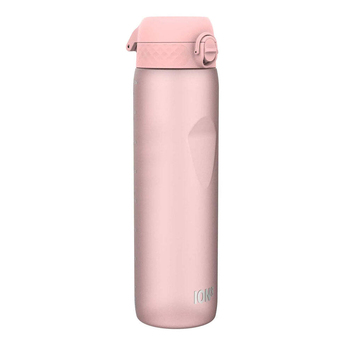 Ion8 Quench Recyclon Plastic Drink/Water Bottle Rose Quartz 1L