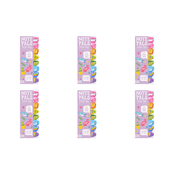 6PK Ooly School Sticky Note Pals 128-Tabs 6y+ - Doodle World
