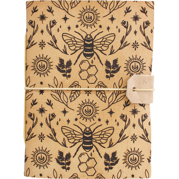 LVD Leather Note Book Spring Bee Stylish Hard Cover Journal/Diary