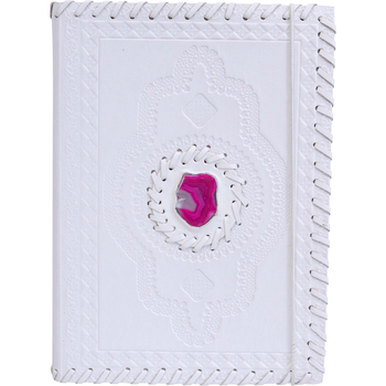 LVD Leather Note Book Pink Gem Stylish Hard Cover Journal/Diary
