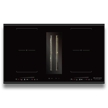 Kleenmaid Induction Cooktop Integrated Down Draft Extractor 90cm