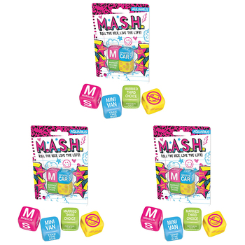 12pc Icup Inc MASH Dice Decision Making Rolling Game