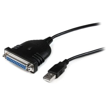 Star Tech 6 ft USB to DB25 Parallel Printer Adapter Cable - M/F