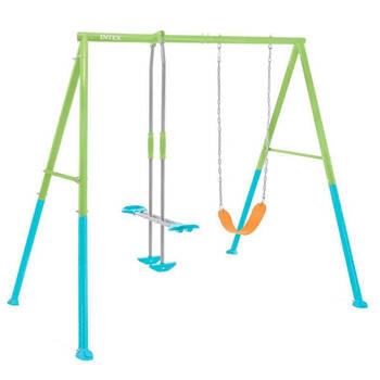 Intex Swing And Glide Two Feature Kids/Childrens Outdoor Set 3-10y+