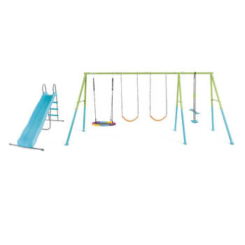 Intex Saucer And Swing Deluxe Five Feature Kids/Childrens Outdoor Set 3-10y+