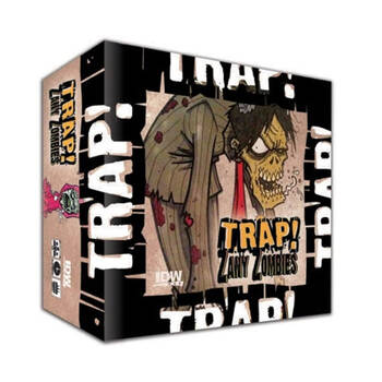 Trap! Zany Zombies Tabletop Card Game Family Play Night 15y+