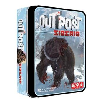 Outpost Siberia Kids/Children Tabletop Card Game in Tin