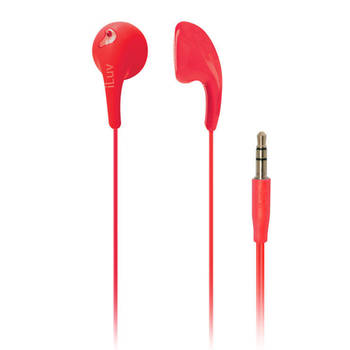 iLuv Red Bubble Gum 2 Earphones