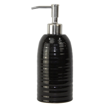 Butlers Hush Soap Dispenser Pump Black 75x75x20.5cm