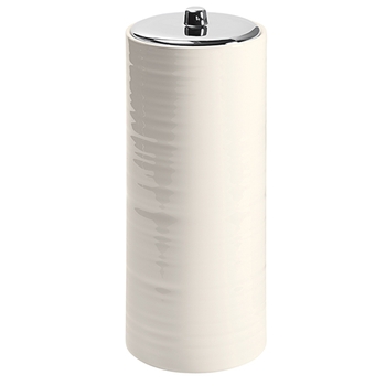 Butlers Hush 37cm Toilet Roll Holder - White/Chrome