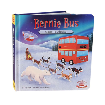 Indigo Jamm Hardcovered Short Story Book Bernie Bus Goes To Alaska 12m+
