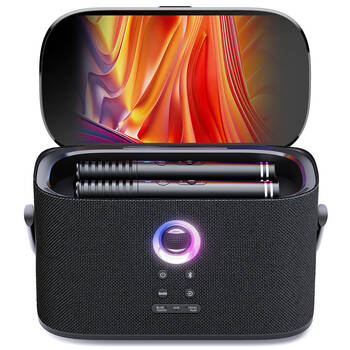 Ikarao Shell S2 Portable 140W Karaoke Speakers w/ 8" Touchscreen Display