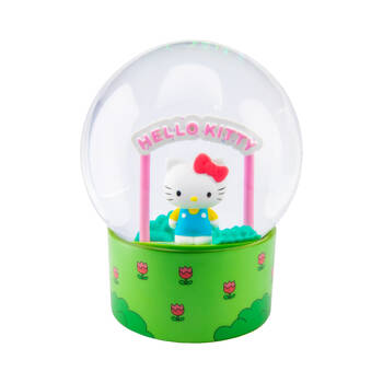 Hello Kitty w/ Sign Snow Globe Action Figure Display