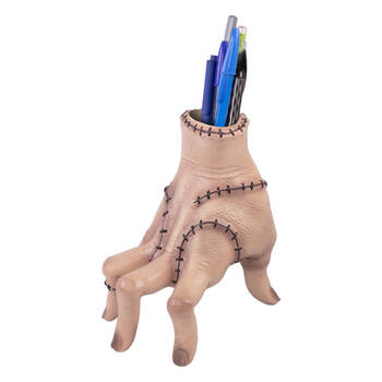 Wednesday Thing Pen Holder Stand Desk Decor 16cm