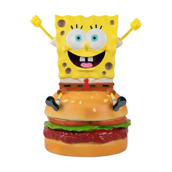 SpongeBob SquarePants On Hamburger Resin Statue 21cm