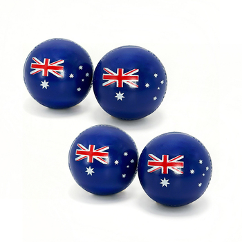 2x 2pc Sofsole Australian Flag 4cm Sneaker Balls Shoe Deodorisers - Blue