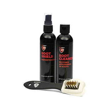 SofSole Portable On The Go Boot Care Kit Cleaner & Waterproofer w/ Brush