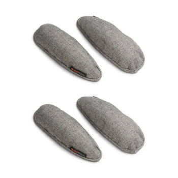2PK SofSole Deodorizing Inserts Bamboo Charcoal Shoe Pads Pair - Grey