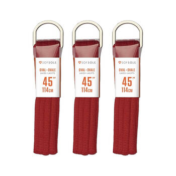 3PK SofSole Athletic Oval Sport Shoe 45" Laces - Royal