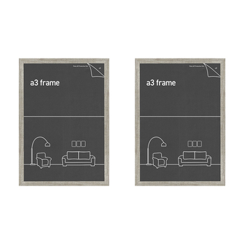 2PK Frames & Hangers Wall Hanging Sleek A3 Frame Ash Wood 