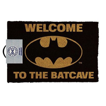 DC Comics Batman Welcome To The Batcave Doormat 40 x 60cm